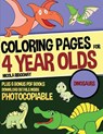 Coloring Pages for 4 Year Olds (Dinosaurs) - RIDGEWAY,  Nicola ; Manning, James - 9781800271081