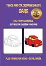 Trace and color worksheets (Cars) - MANNING,  James - 9781800275034