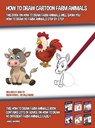 How to Draw Cartoon Farm Animals (This Book on How to Draw Farm Animals Will Show You How to Draw 40 Farm Animals Step by Step) - MANNING,  James - 9781800276376