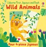 Usborne First Jigsaws and Book: Wild Animals - Matthew Oldham - 9781801313599