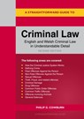 A Straightforward Guide to Criminal Law - Philip G Cowburn - 9781802363890