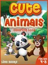 Cute Animals Coloring book for kids 4-8 - BOOKS,  Lillo - 9781803010014