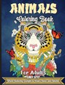 Animals Coloring Book For Adults - Emily Soto - 9781803902845