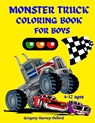 Monster Truck coloring book for boys - Gregory Harvey Oxford - 9781803962092