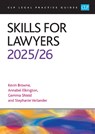 Skills for Lawyers 2025/26 - Elkington - 9781805021735