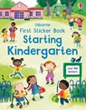First Sticker Book Starting Kindergarten: A First Day of School Book for Kids - Holly Bathie - 9781805075127