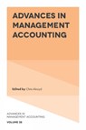 Advances In Management Accounting - Chris (University of Canterbury Akroyd - 9781805927389