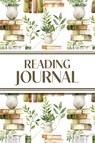 Reading Journal (Watercolour Stacked Books with Potted Plants) - Revive Stationery - 9781834120300
