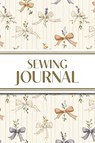 Sewing Journal (Orange and Purple Bows with Wildflowers on Cream Background) - Revive Stationery - 9781834120461