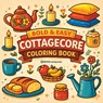 Bold & Easy Cottagecore Coloring Book - Revive Coloring Books - 9781834124292