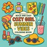 Bold & Easy Cozy Girl Summer Vibes - Revive Coloring Books - 9781834124322