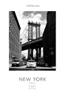 New York schwarz-weiss Kalender 2026 - Wandkalender | Fotokalender Nordamerika 59x42cm Grosses Format - Eleganter Schwarz-Weiß-Print mit beeindruckenden New York City Motiven -  - 9781835245170