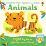 Usborne First Jigsaws and Book: Animals [With Puzzle] - Matthew Oldham - 9781835405185
