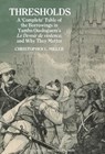 Thresholds: A ‘Complete’ Table of the Borrowings in Yambo Ouologuem’s Le Devoir de violence, and Why They Matter - Christopher L. Miller - 9781835532348