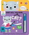 What Will You Wear, Cat? A magic water painting book about going on holiday! - Katie Button - 9781835550243