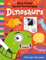 Wipe-Clean Sticker Funny Faces Dinosaurs - Rob Abbott - 9781835550373