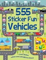 555 Sticker Fun - Vehicles - Susan Mayes - 9781835553121
