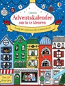 Adventskalender om in te kleuren -  - 9781836065272