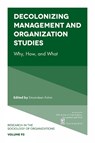 Decolonizing Management and Organization Studies - Emamdeen (University of Bern Fohim - 9781836086413
