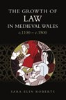 The Growth of Law in Medieval Wales, c.1100-c.1500 - Sara Elin Roberts - 9781837653591
