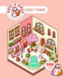 Cute 'n' Cozy Sticker Therapy: Cozy Town - Zenny Abanales - 9781837761289
