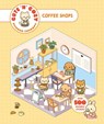 Cute 'n' Cozy Sticker Therapy: Coffee Shops - Skittledog - 9781837761395
