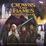 Crowns and Flames Coloring Book: Perfect for Fans of Fourth Wing & Throne of Glass - Igloobooks - 9781837956487
