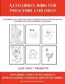 Easy Craft Projects (A Coloring book for Preschool Children) - MANNING,  James - 9781839291005