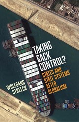 Taking Back Control?, Wolfgang Streeck -  - 9781839767296