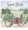Cabin house guest book (hardback), comments book, guest book to sign, vacation home, holiday home, visitors comment book - Lulu and Bell - 9781839900778