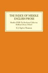 The Index of Middle English Prose - Sarah Ogilvie-Thomson - 9781843844778
