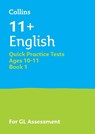 11+ English Quick Practice Tests Age 10-11 (Year 6) Book 1 - Letts 11+ - 9781844199181