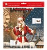 Snowy Santa Claus advent calendar (with stickers) -  - 9781847864451