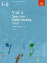 Violin Specimen Sight-Reading Tests Grades 1-5 - ABRSM - 9781848493469
