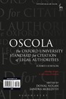 OSCOLA - Donal (University of Oxford Nolan ; Sandra Meredith - 9781849463676