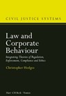 Law and Corporate Behaviour - Professor Christopher (University of Oxford Hodges - 9781849466530