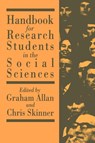 Handbook for Research Students in the Social Sciences - Graham Allan ; Chris Skinner - 9781850009368
