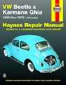 Volkswagen VW Beetle & Karmann Ghia (1954-1979) Haynes Repair Manual (USA) - Haynes Publishing - 9781850107293