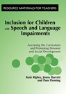 Inclusion For Children with Speech and Language Impairments - Kate Ripley ; Jenny Barrett ; Pam Fleming - 9781853467295