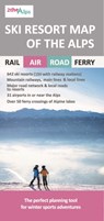 Ski Resort Map of the Alps -  - 9781858797250