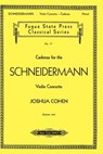 Cadenza for the Schneidermann Violin Concerto - Joshua Cohen - 9781879193161
