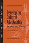 DEVELOPING CULTURAL ADAPTABILI - DEAL,  Jennifer J. ; Prince, Don W. - 9781882197804
