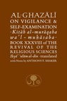 Al-Ghazali on Vigilance and Self-examination - Abu Hamid al-Ghazali - 9781903682326