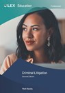 Criminal Litigation - Mark Newby - 9781911698333