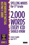 Spelling Words for 5th Grade - STP Books - 9781912956319