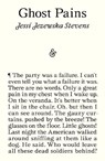 Ghost Pains - Jessi Jezewska Stevens - 9781913505844