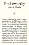 Praiseworthy - Alexis Wright - 9781913505929
