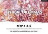 Interdisciplinary Thinking for Schools: Ethical Dilemmas MYP 4 & 5 - Sara Riaz Khan ; Dr Meredith J Harbord - 9781913808693