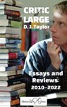 Critic at Large - DJ Taylor - 9781915553195