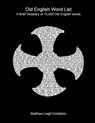 Old English Word List - Matthew Leigh Embleton - 9781918157147